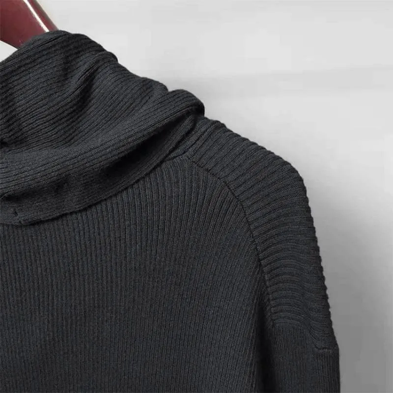 Men's Winter Thick Warm High Neck Sweater