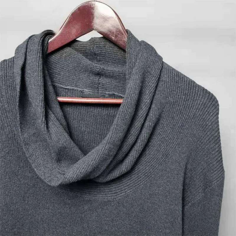 Men's Winter Thick Warm High Neck Sweater