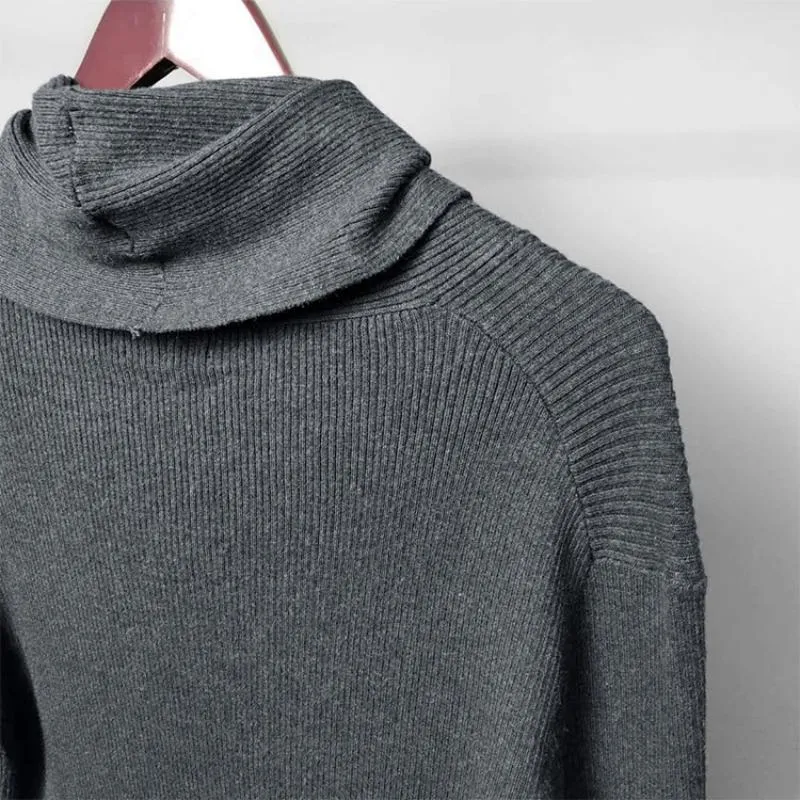 Men's Winter Thick Warm High Neck Sweater