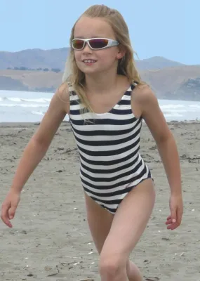 Mitty James swimsuits - navy/white