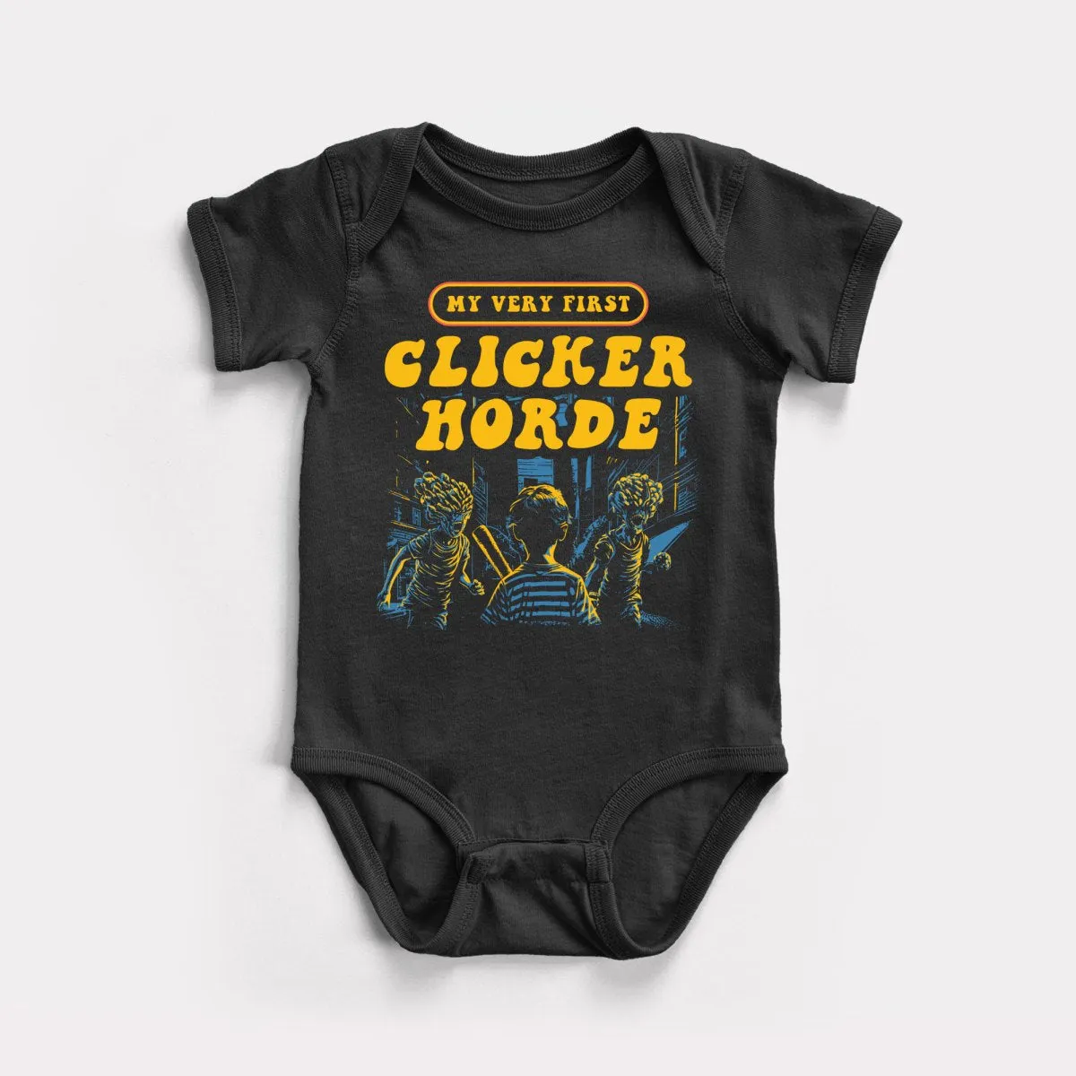 My Very First Clicker Horde Baby Bodysuit