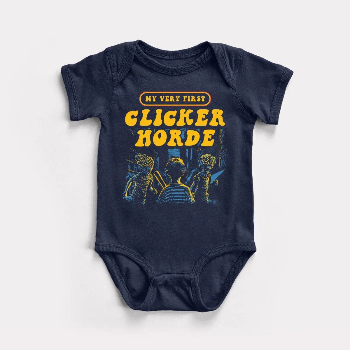My Very First Clicker Horde Baby Bodysuit