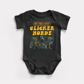 My Very First Clicker Horde Baby Bodysuit