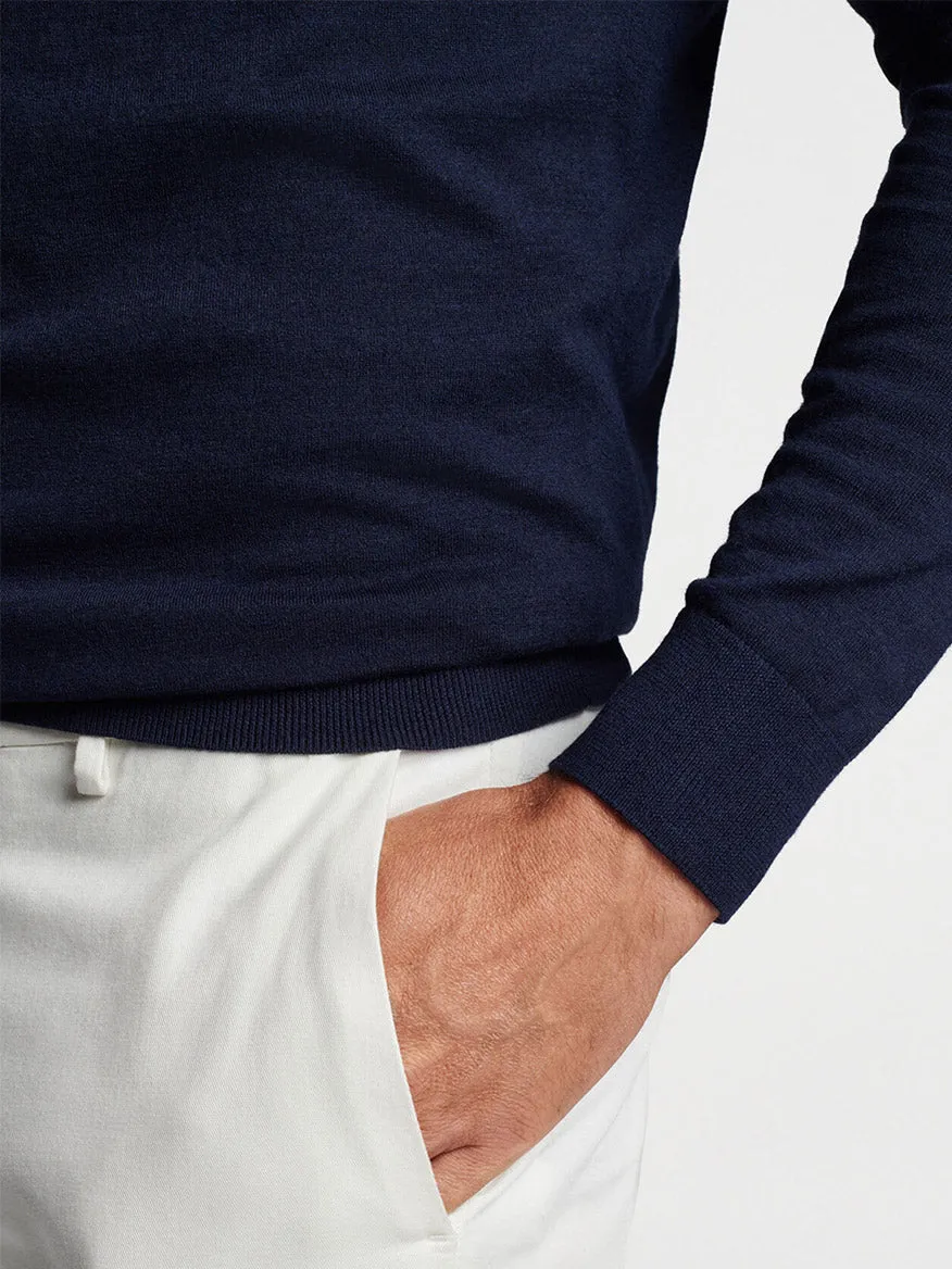 Peter Millar Excursionist Flex Crew in Navy