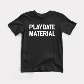 Playdate Material Youth Tee