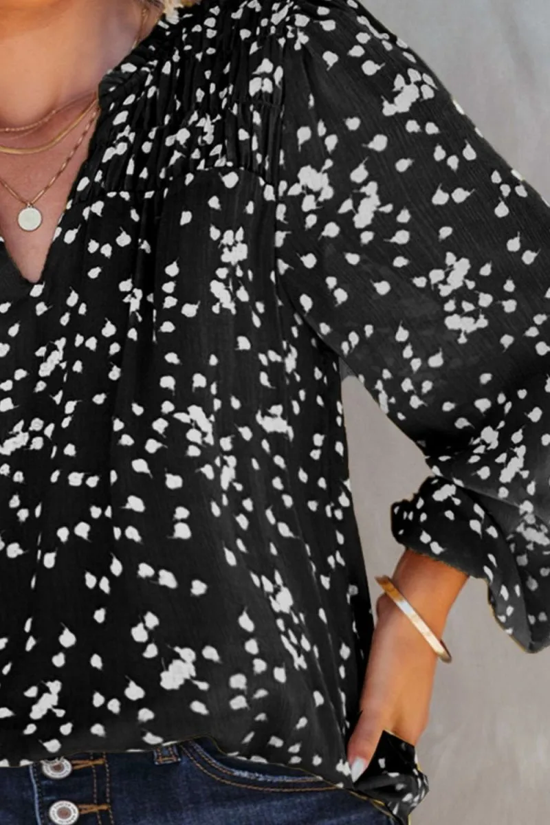 Plus Size Long Sleeve Blouses