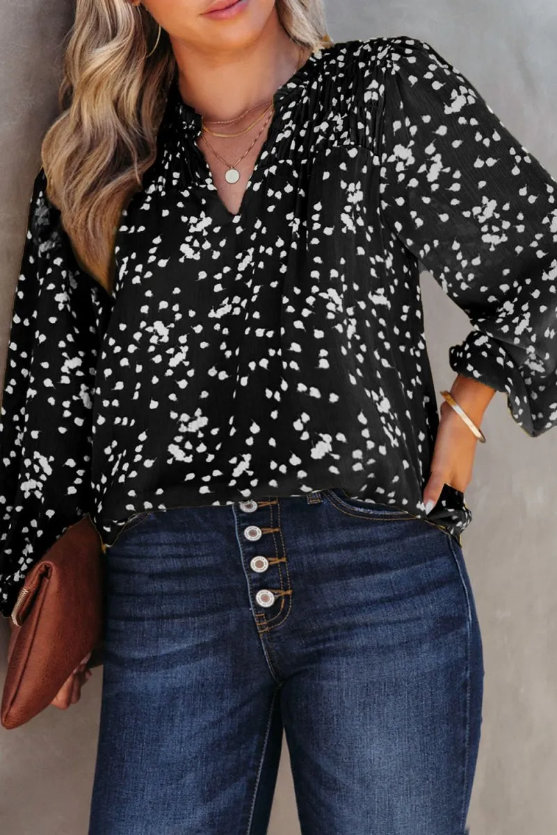 Plus Size Long Sleeve Blouses