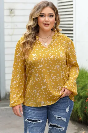 Plus Size Long Sleeve Blouses