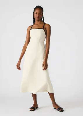 Riyan Midi Dress - Natural