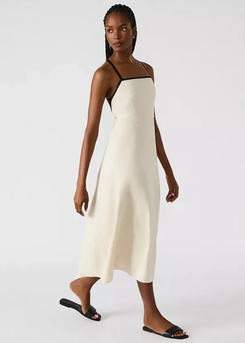Riyan Midi Dress - Natural