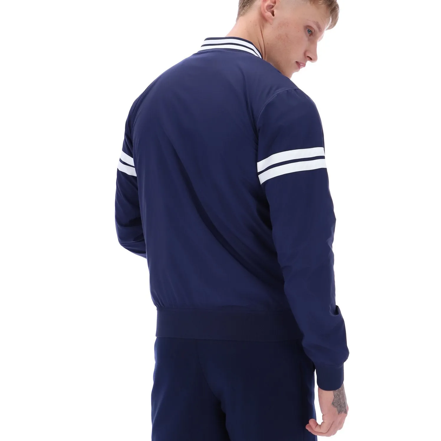 Sergio Tacchini Grello Bomber Jacket Navy
