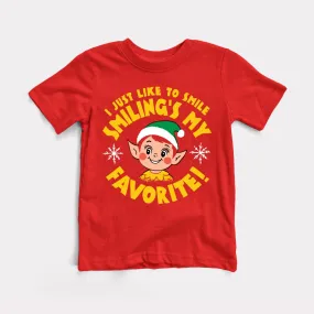 Smiling's My Favorite - Youth Tee