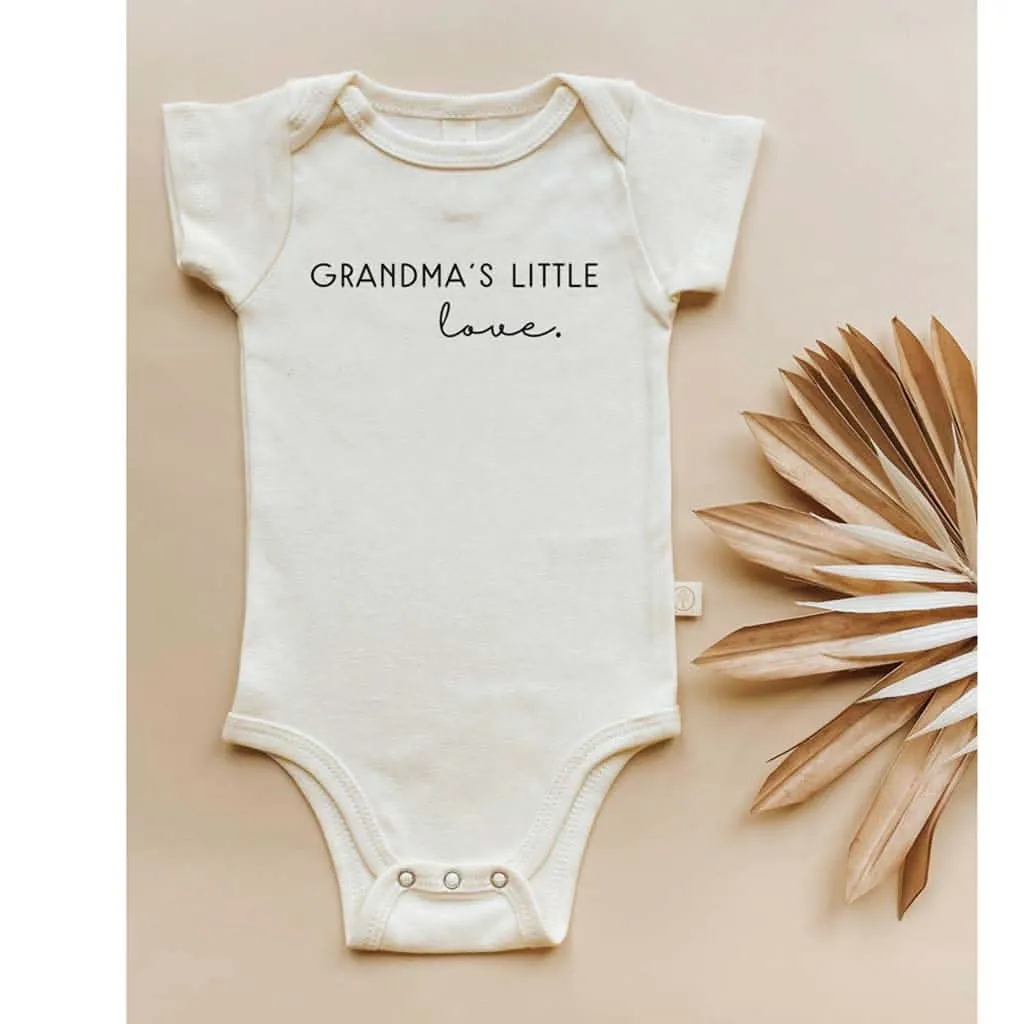 Tenth & Pine Grandma's Little Love Organic Cotton Onesie
