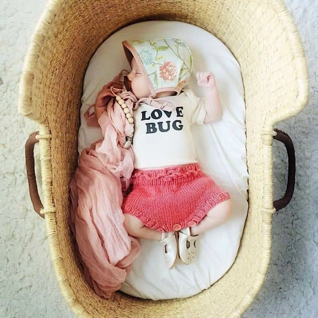 Tenth & Pine Love Bug Organic Cotton Onesie
