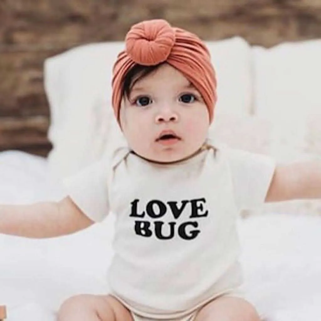 Tenth & Pine Love Bug Organic Cotton Onesie