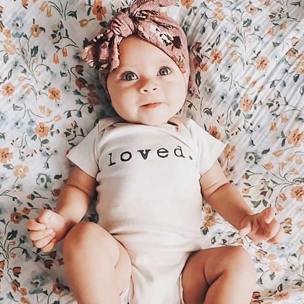 Tenth & Pine Loved Organic Cotton Onesie