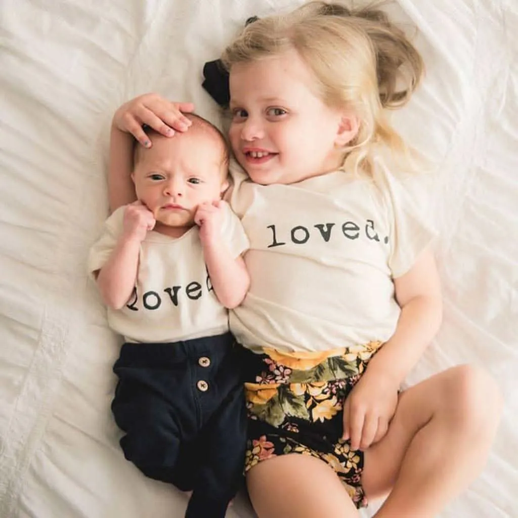 Tenth & Pine Loved Organic Cotton Onesie