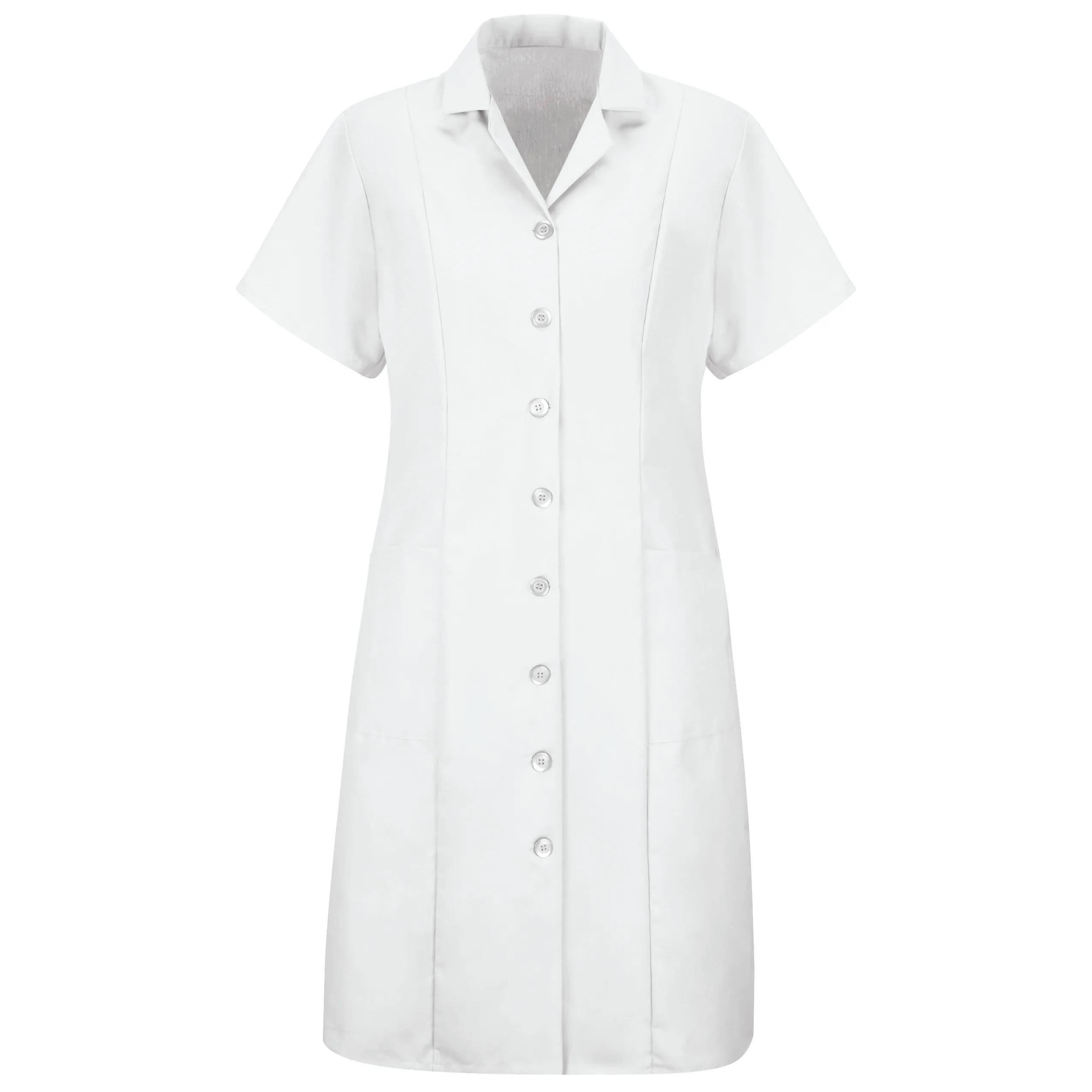 Women's Short Sleeve Dress DP23 - White