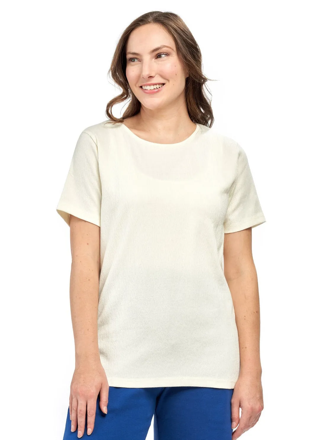 Women's Textured Knit Tee