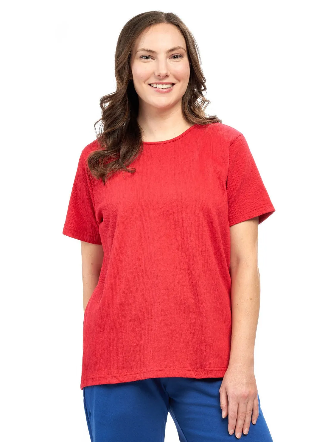 Women's Textured Knit Tee