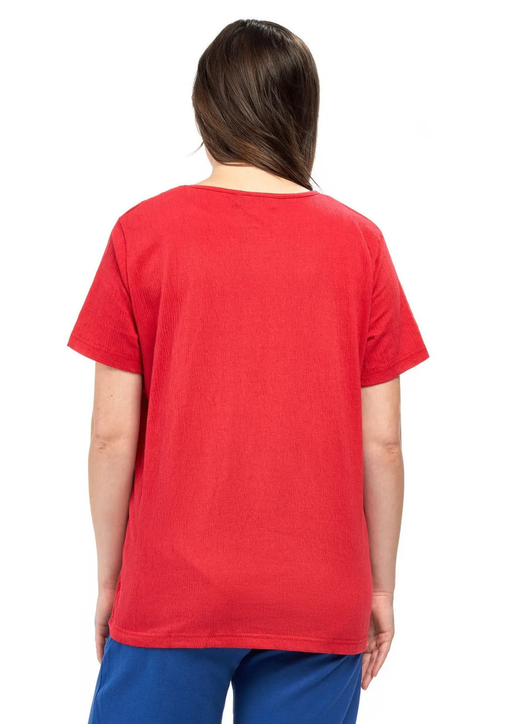 Women's Textured Knit Tee