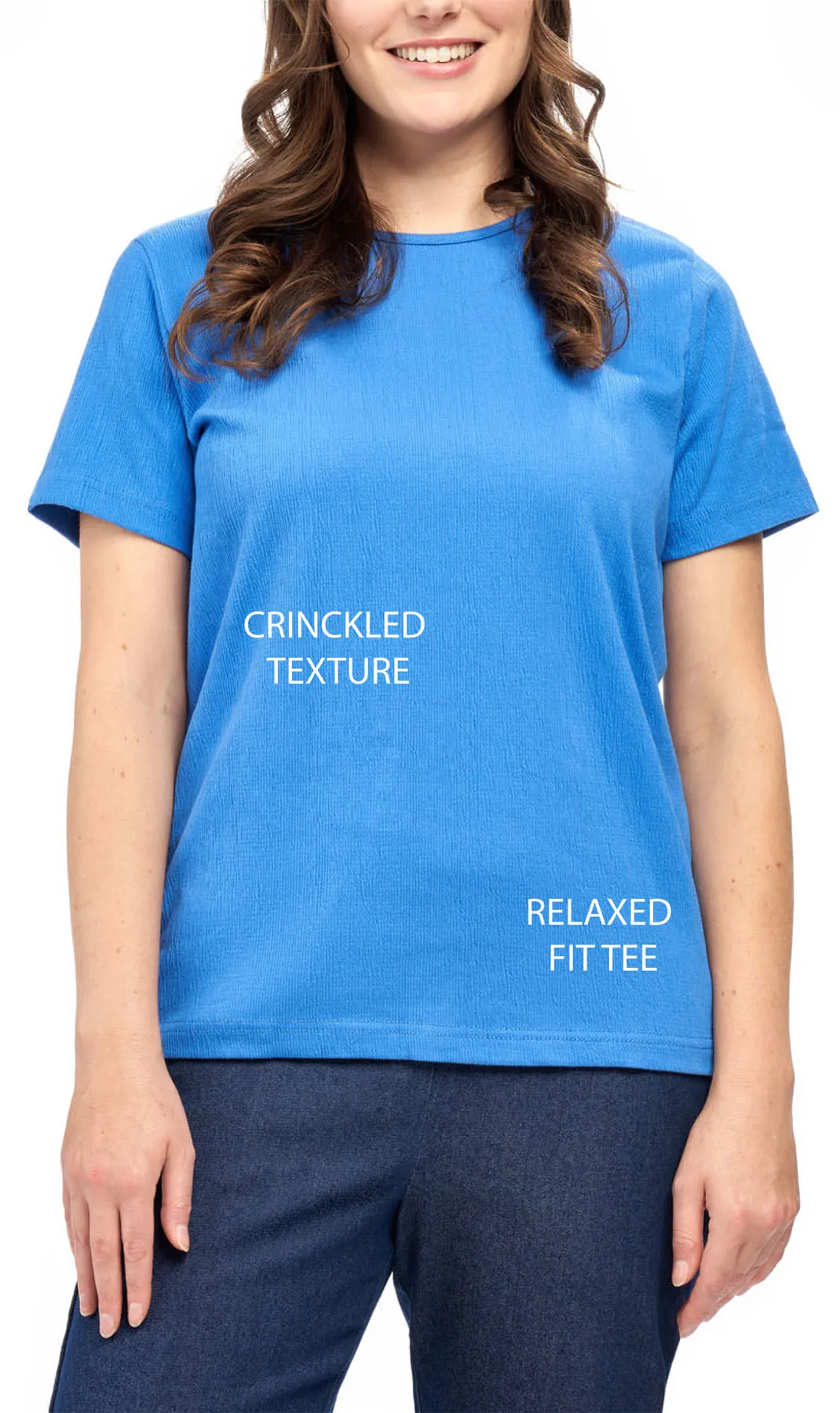 Women's Textured Knit Tee