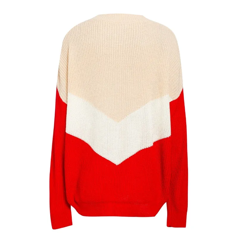 Women's Winter Casual Knitted Warm Loose Sweater