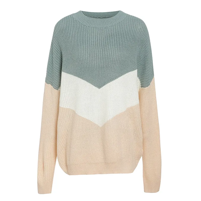 Women's Winter Casual Knitted Warm Loose Sweater