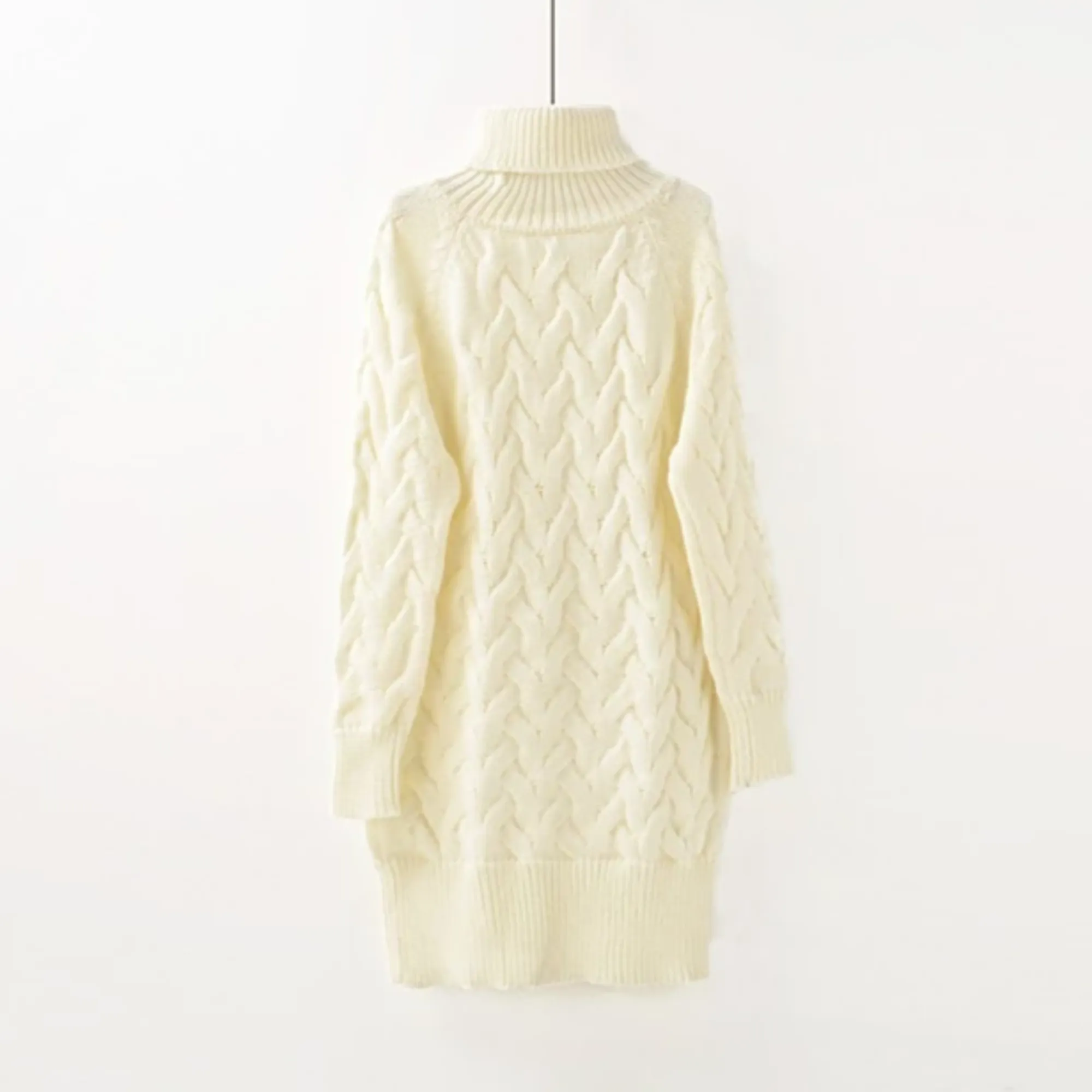 Women's Winter Casual Warm Knitted High-Neck Pullover