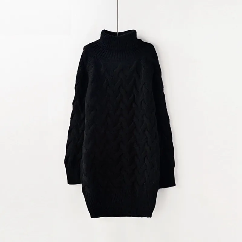 Women's Winter Casual Warm Knitted High-Neck Pullover